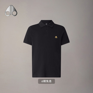 KNUCKLES MOOSE 男士 经典 POLO衫 金标LOGO纯色短袖 早春新品