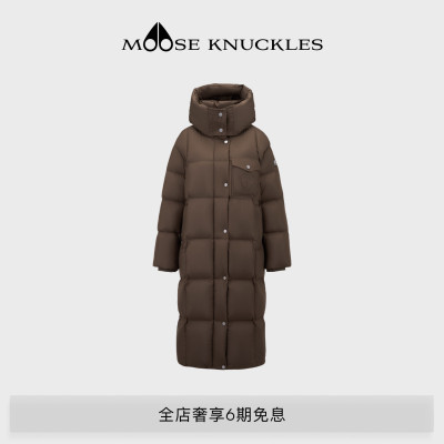 MOOSE KNUCKLES PUFFER 反转LOGO鹅绒小剪刀羽绒服