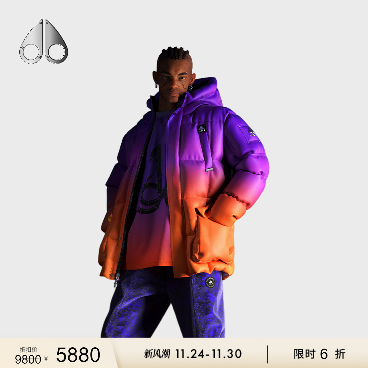 联名派克服MOOSEKNUCKLES