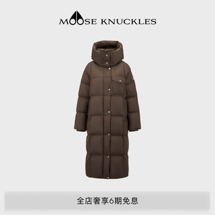 MOOSE KNUCKLES PUFFER 反转LOGO鹅绒小剪刀羽绒服