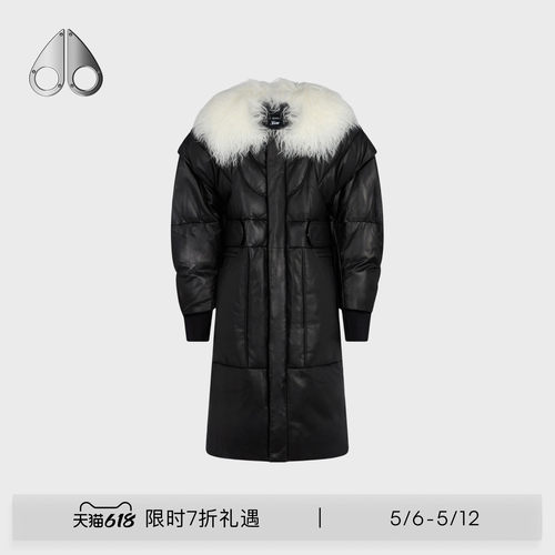 MOOSE KNUCKLES 男女同款限定系列长款小剪刀羽绒服夹克外套