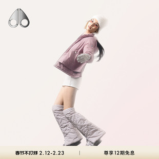 [秋冬新品]MOOSE KNUCKLES女士假两片式轻羽绒外套