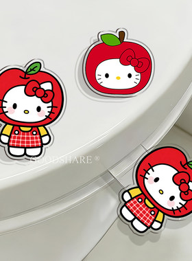马桶提盖器不脏手可爱HelloKitty卫生间马桶盖提拉手坐便盖掀开器