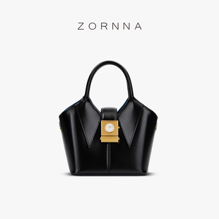 Zornna佐拿小众设计包包秋冬单肩包菜篮子手提大容量水桶斜挎女包