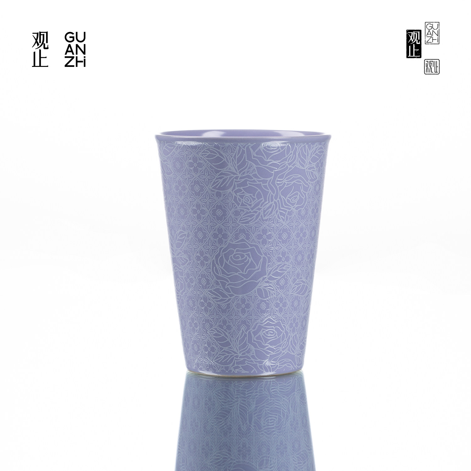 观止烟紫可乐杯咖啡杯家用喝茶杯
