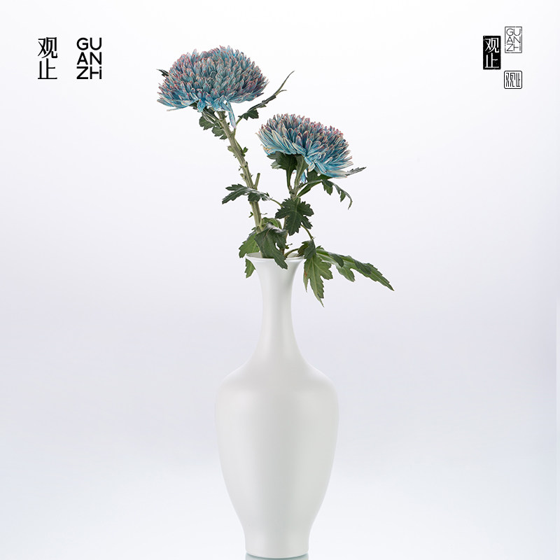观止新中式细口陶瓷花瓶