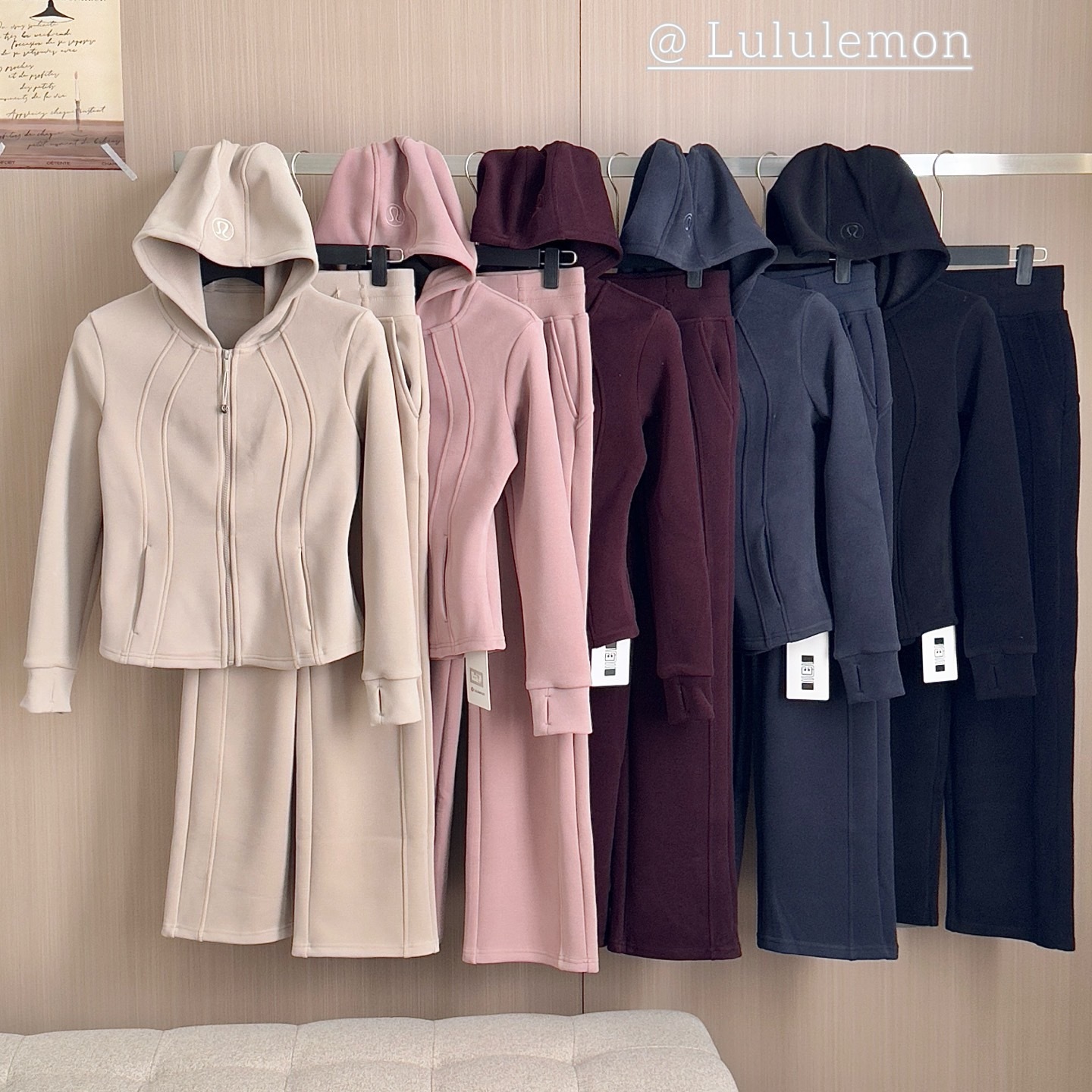 桑坡防风运动加厚保暖时尚两件套