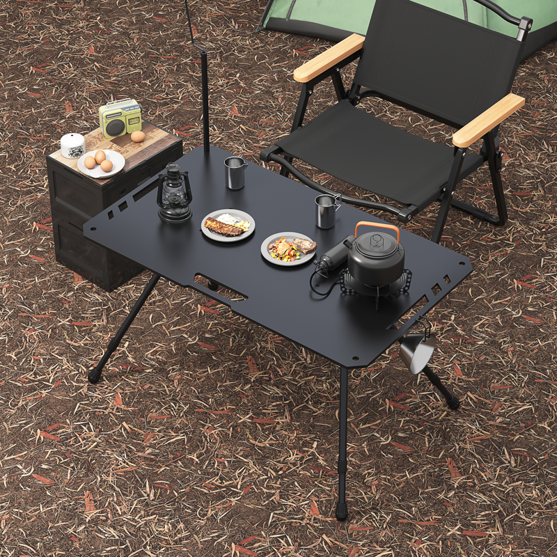 户外折叠桌子战术桌多功能露营轻量化小茶桌野餐桌子野营装备桌椅