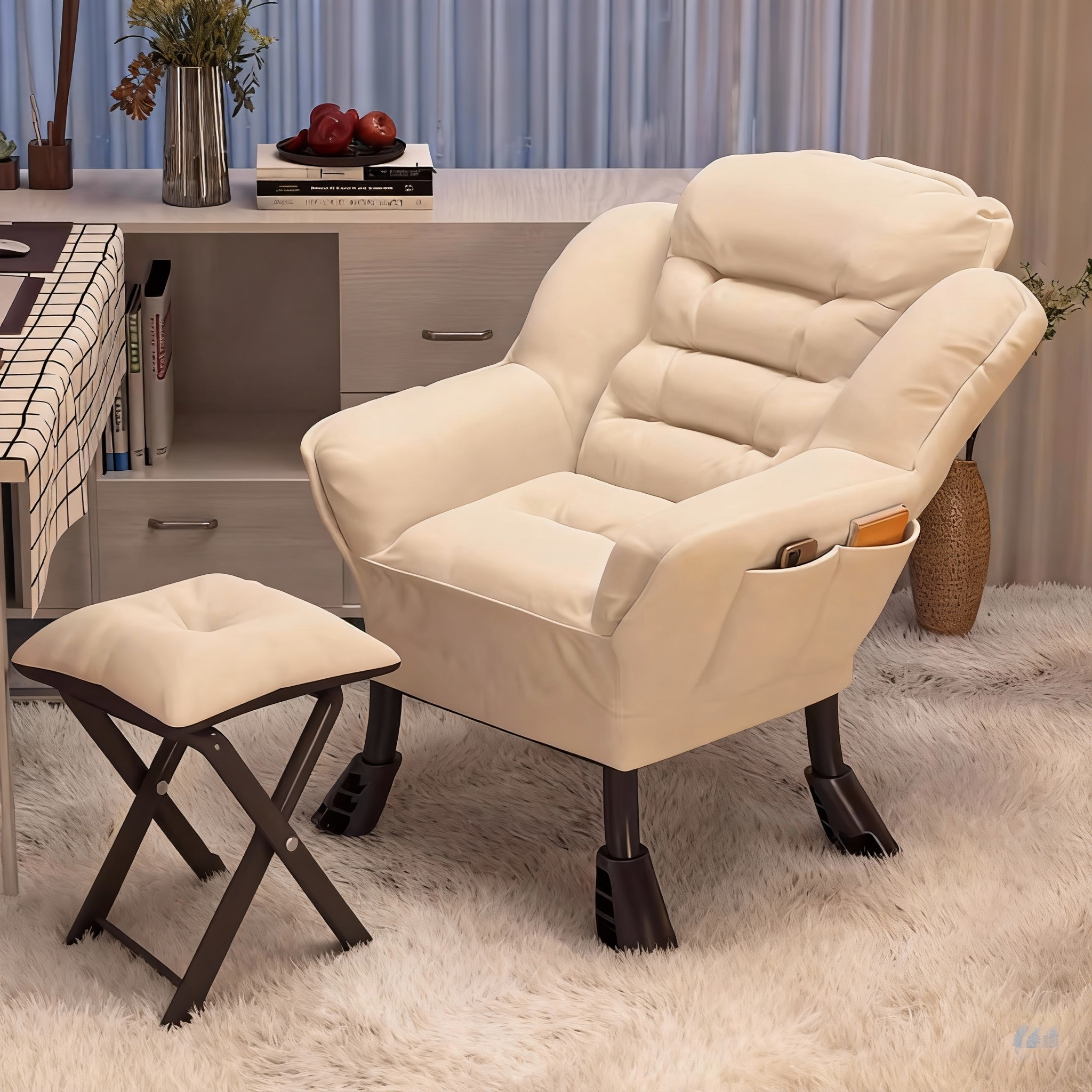 懒人沙发电脑靠背椅子单人卧室阳台小沙发大学生宿舍休闲躺椅舒适,住宅家具,懒人沙发,淘宝优惠券,粉丝福利购,淘宝优惠卷