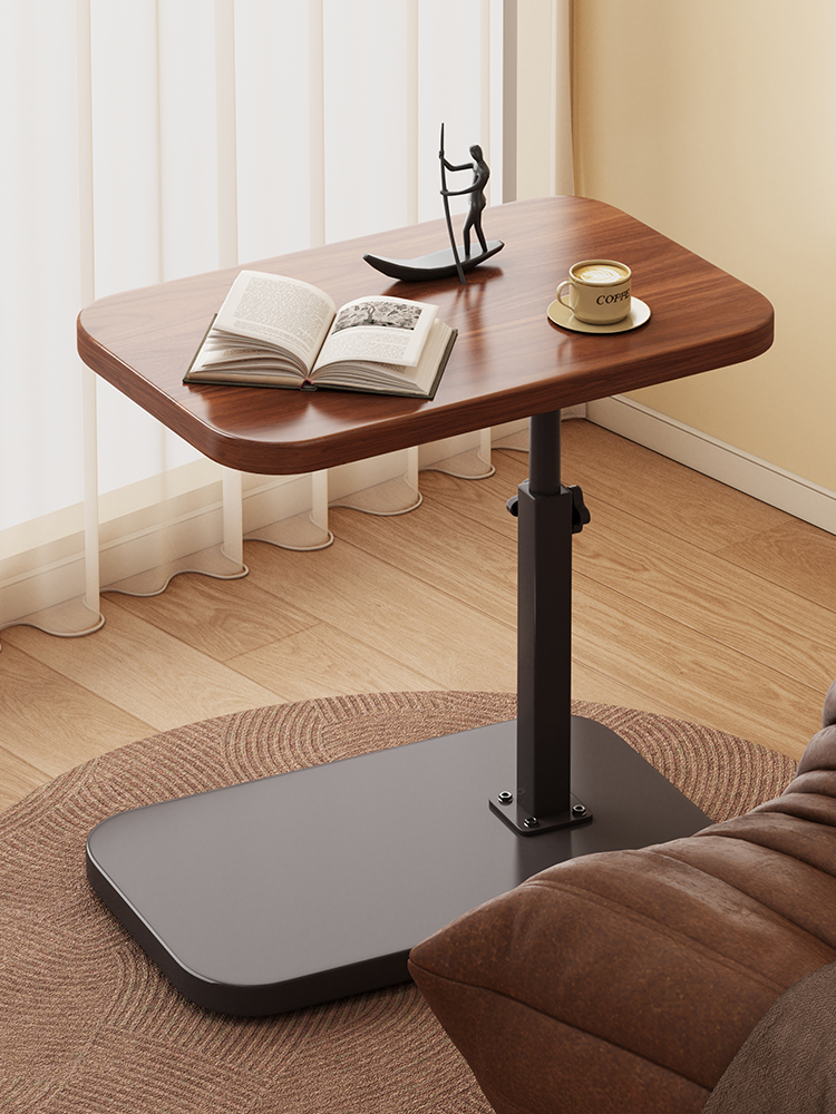 客厅家用茶桌茶几小桌子可升降沙发边几边桌卧室床边桌床头置物架