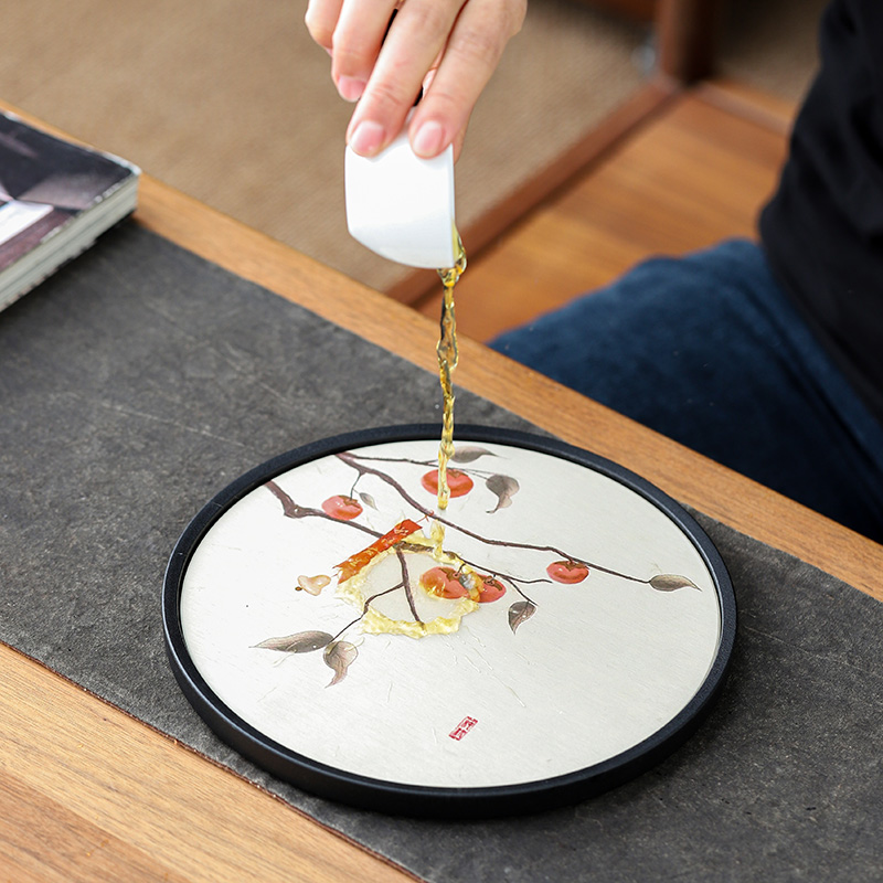 晟窑复古干泡盘日式吸水