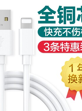 极客小K适用于苹果iPhone/ipad1314数据线20W快充PD充电线Pro手机快速6s单头XS闪充XR加长8plus短X平板12冲电