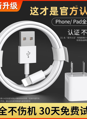 极客小K 适用于苹果iPhone13数据线12手机20w套装快充pd充电线6s单头1pro电脑单头8P短xr平板加长2米xs闪充ma