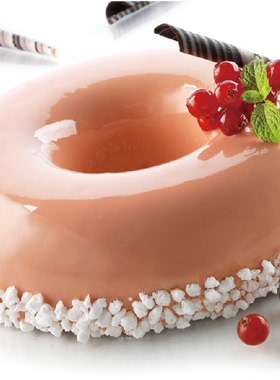 意大利silikomart SI3711 SI3715 SI3818圆形甜甜圈空心模 慕斯模