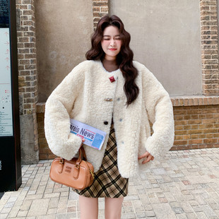 2025新款冬季皮毛一体外套女野兽小姐