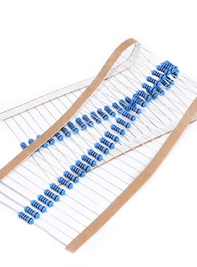 金属膜色环电阻 精度1% 1M 2.2M 4.7M 0R 直插电阻(100只）