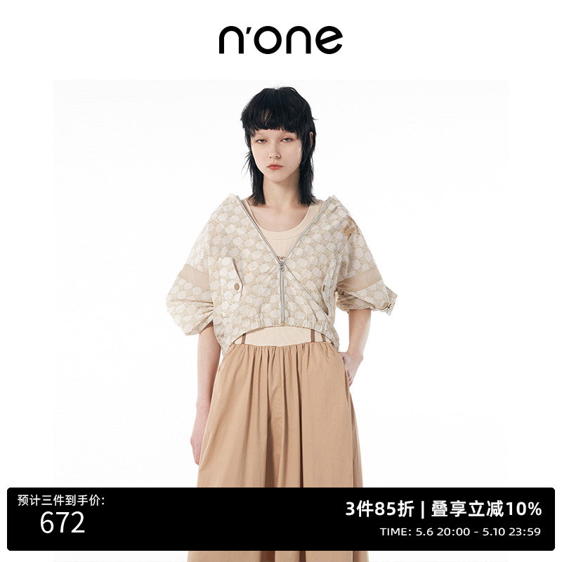 NONE休闲常规防晒服外套女