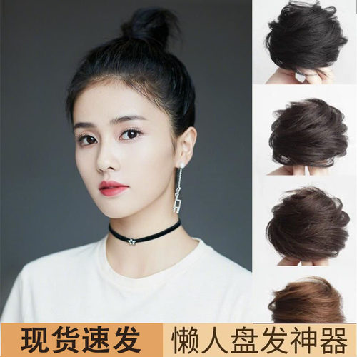 发圈丸子抓夹古风懒人蓬松神器