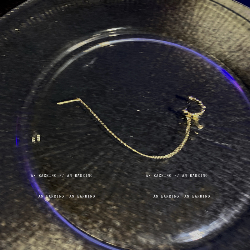 diyS925银针耳线感气质月亮耳环