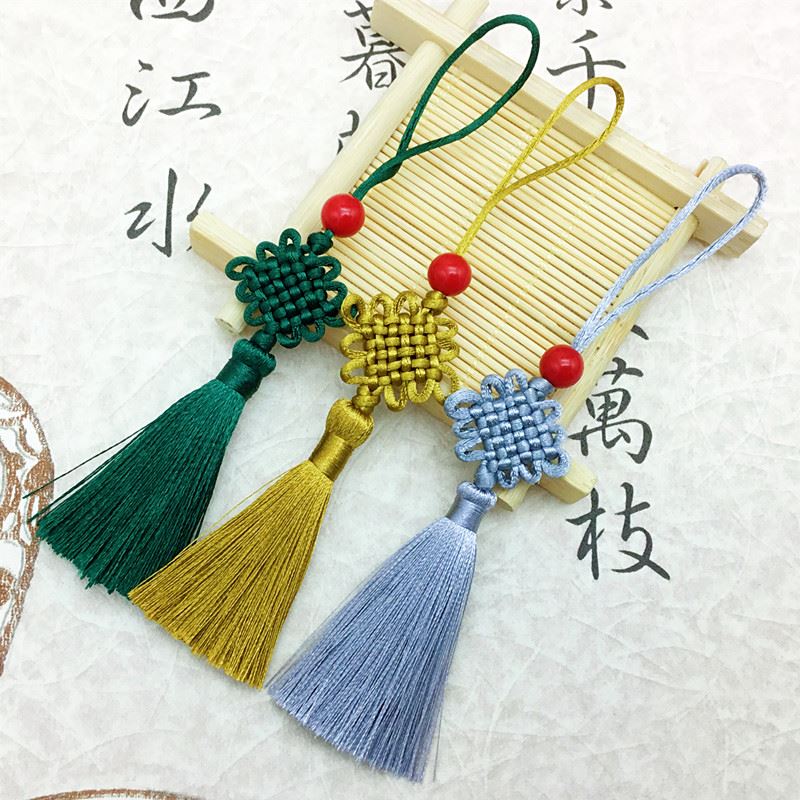 diyiy中国结小号精致迷你流苏穗
