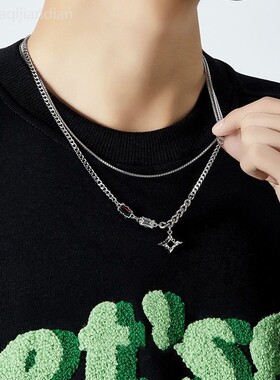 儿童项链男孩潮街头个性街舞走秀