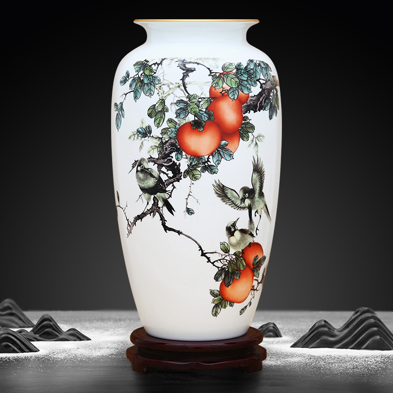 名家作品 画面优美 寓意美好 景德镇制