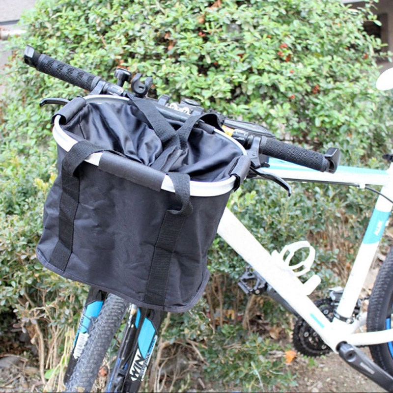 Panier pour vélo JAKROO en toile - Ref 2257908 Image 4