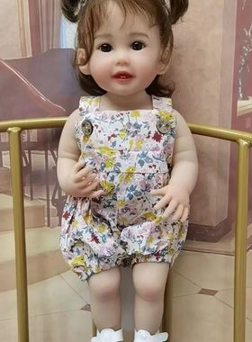 NPK55厘米全胶可入水仿真洋娃娃 小号 Teegan亚洲宝宝 女孩礼物