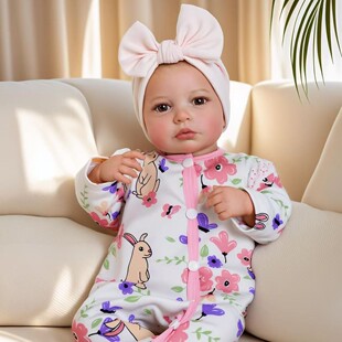 NPK正版仿真婴儿重生娃娃纯手工绘制3D皮肤 栩栩如生宝宝高端礼物