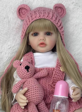 NPK正版55厘米胶身仿真娃娃 Betty 女孩 五关节 梳妆娃娃女孩玩具