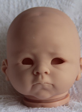 reborn doll kit unpainted doll parts  仿真重生婴儿娃娃模具