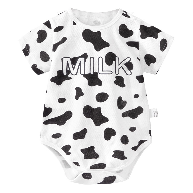 包屁衣婴儿衣服夏季薄款纯棉男女宝宝短袖连体衣夏装新生哈衣爬服