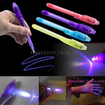 cool !! magic invisible ink spy pen security mark耳机配件