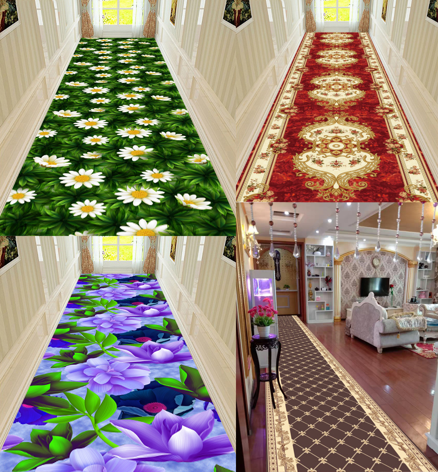 入户走廊过道长条玄关脚门地毯