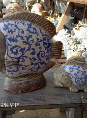 美式复古怀旧风动物烛台创意摆件