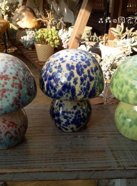 陶瓷金色万圣节小花园工艺摆设