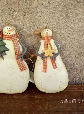 复古做旧美式乡村风挂件家居装饰