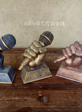 树脂复古做旧摆件工艺品