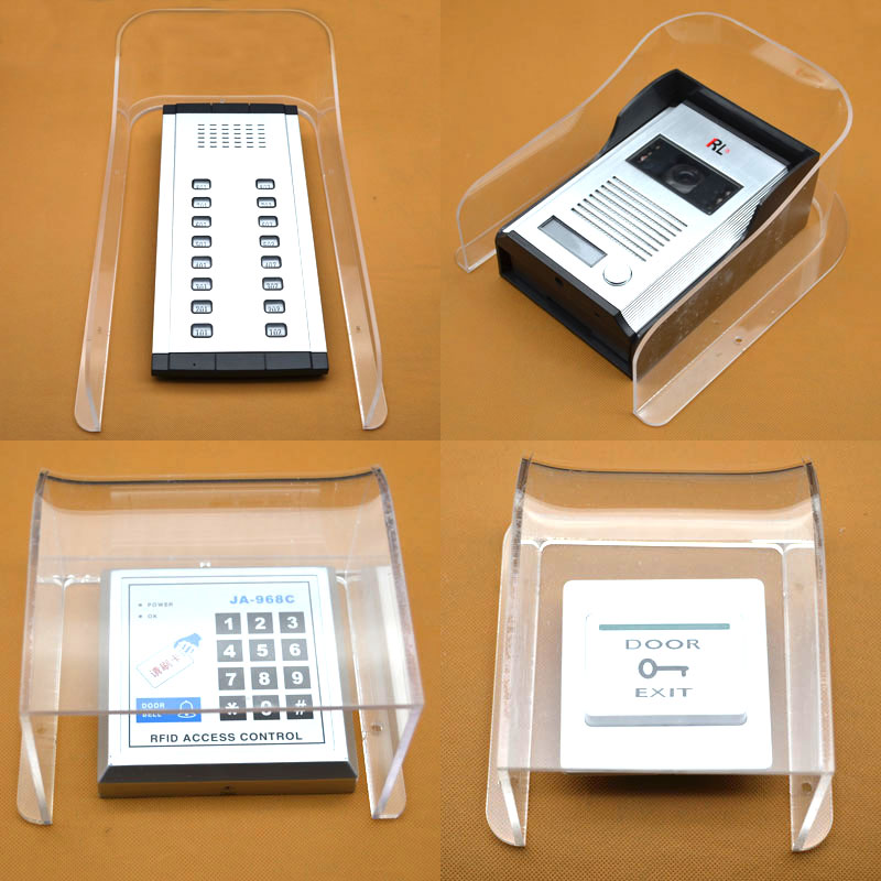 可视对讲门禁考勤机防雨罩门铃防水盒保护罩子遮阳防雨防尘罩水帽