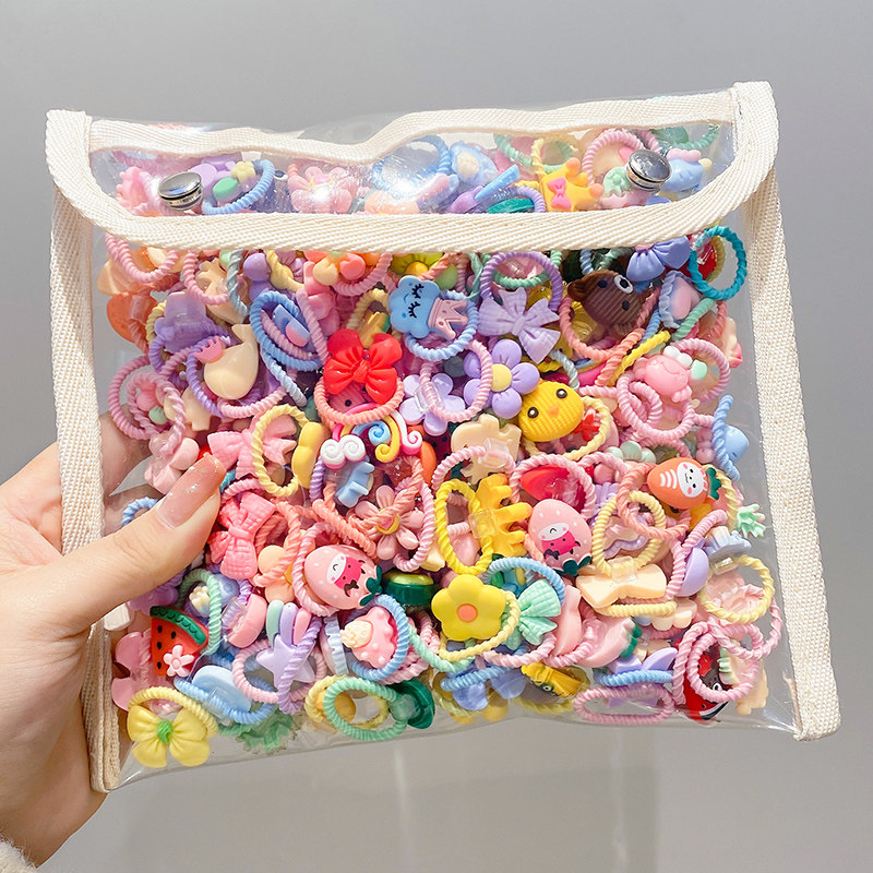 儿童皮筋女童宝宝头绳不伤发小号拇指发饰扎头发橡皮筋小女孩发绳,童装/婴儿装/亲子装,发饰,淘宝优惠券,粉丝福利购,淘宝优惠卷