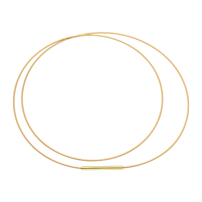 钢丝项链绳项圈黄金吊坠百搭挂绳