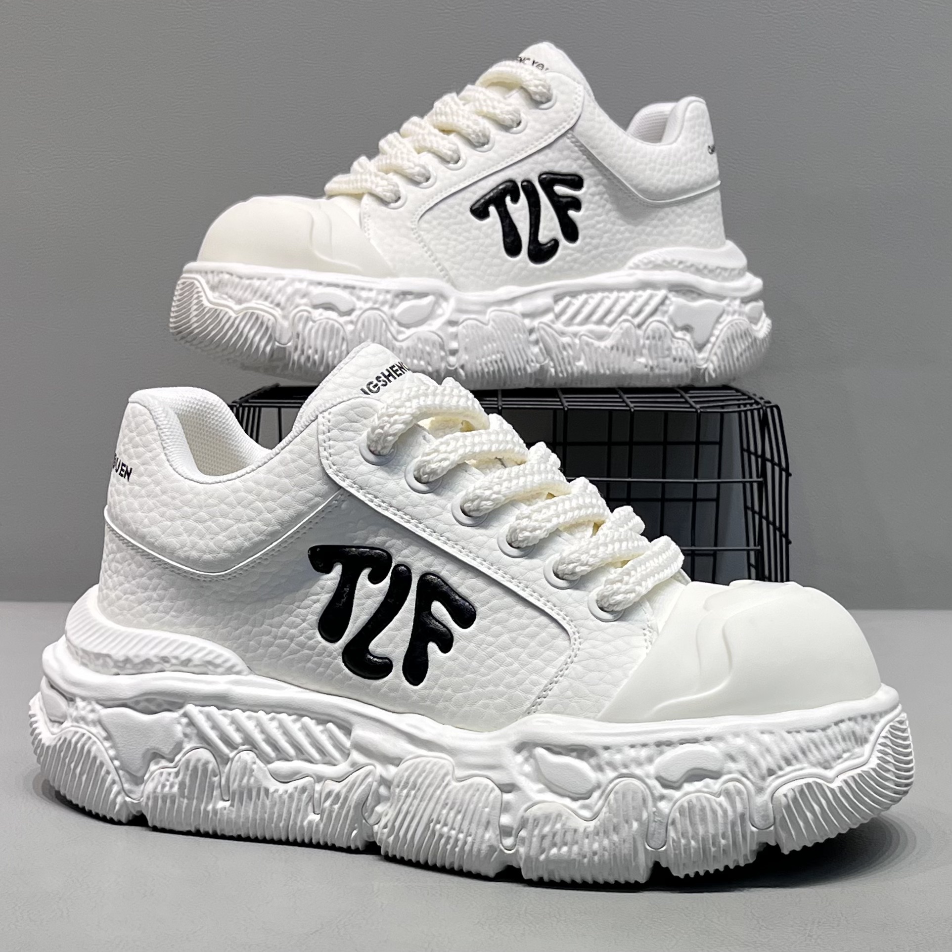 2025秋冬新款老爹鞋潮流时尚男鞋