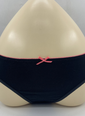 Sloggi系列棉质舒适透气女中腰三角内裤74-6349