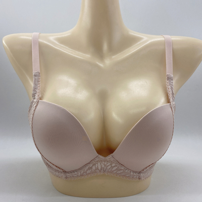 黛系列无钢圈中厚杯光面上托文胸