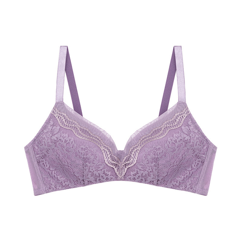 黛系列自然优雅无钢圈性感蕾丝