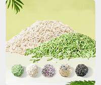 Tofu cat litter deodorizing, low dust, large bag, 10kg, 20 jin, free shipping, 10kg cat house cat supplies, tofu litter residue sand thumbnail 3