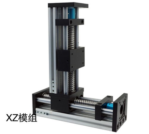双光轴滚珠丝杆XZ模型双轴往复