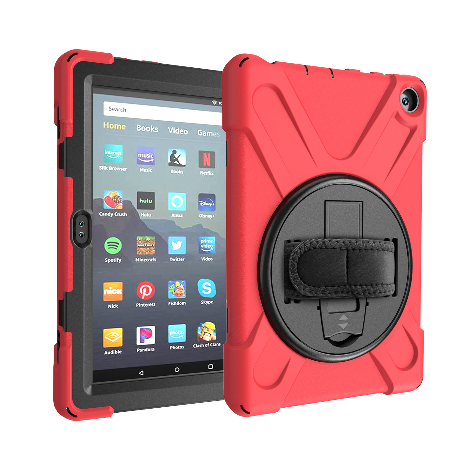 适用亚马逊Kindle Fire HD8 Plus平板KidsEdition8寸硅胶保护套
