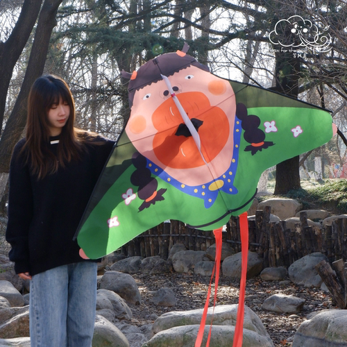 新款网红卡通小丑风筝