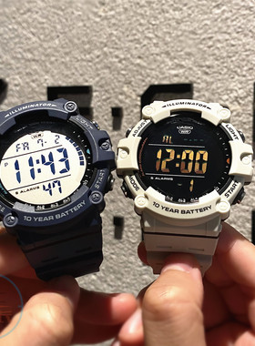 卡西欧手表男AE-1500WH-8B2V 2A 8B 5A大表盘多功能防水电子表
